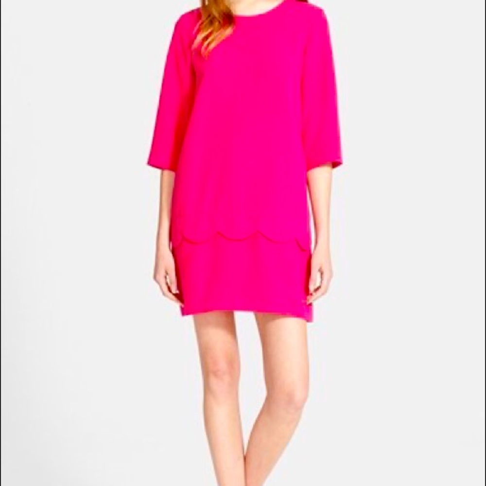 Kate Spade Demi Scallop dress